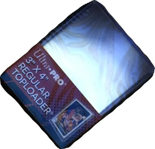 Ultra Pro Toploaders 3 x 4 Gioco di Carte Trasparente Regolare CT25.