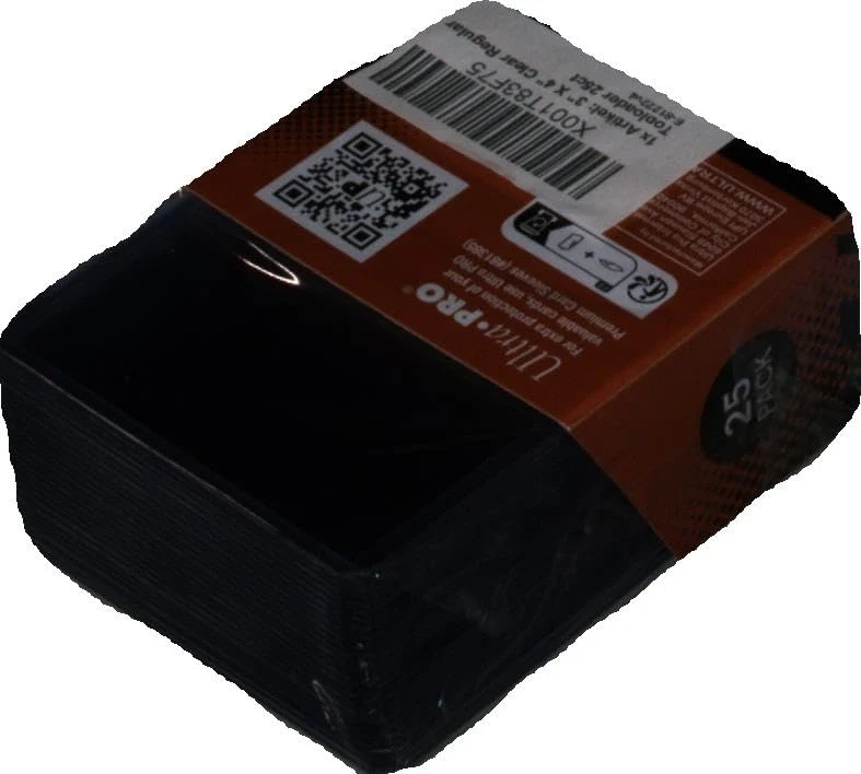 Ultra Pro Toploaders 3 x 4 Gioco di Carte Trasparente Regolare CT25.