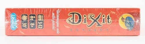 Asmodee: Dixit Odyssey, Gioco da Tavolo di Immaginazione e Fantasia, 3-12 Giocatori, 8+ Anni, Edizione in Italiano