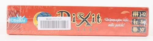 Asmodee: Dixit Odyssey, Gioco da Tavolo di Immaginazione e Fantasia, 3-12 Giocatori, 8+ Anni, Edizione in Italiano