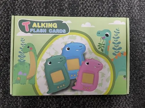 Talking Flash Cards Schede Flash Cards Parlanti Flash Cards Flash Cards Bambini Giocattoli Educativi per Bambini 3+ Anni Autismo Giochi Regali di Compleanno Giochi Montessori(Verde Italiano)