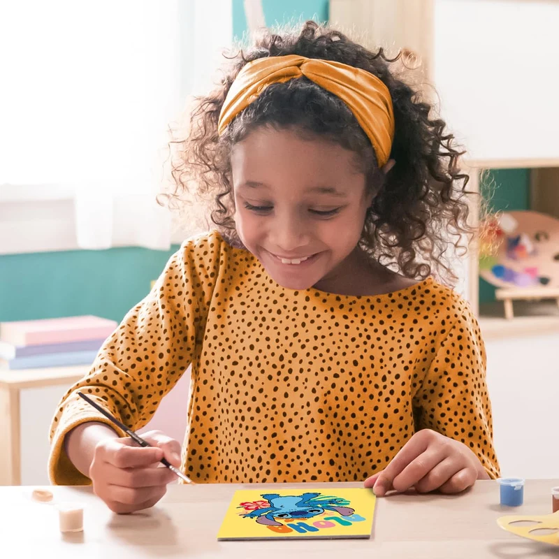 Ravensburger - CreArt Serie D, Aloha Stitch, Dipingere con i Numeri, Kit Pittura Bambini, Cornice Inclusa, Gioco Educativo, Idea Regalo Bambino e Bambina 9+ Anni, 18x13 cm