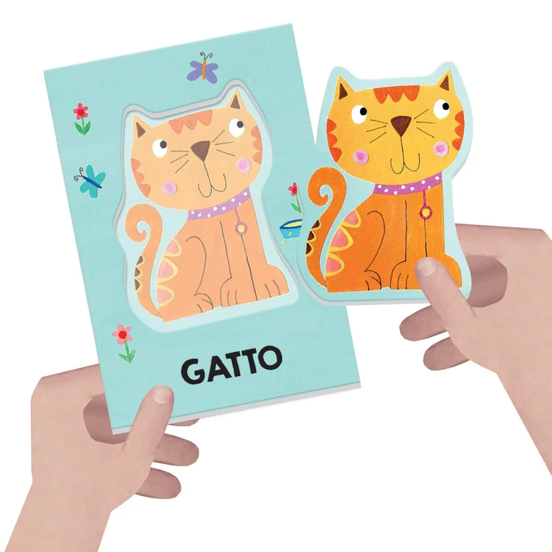 Headu Baby Flashcards Montessori Ascolta E Pronuncia Le Prime Parole It21666 Gioco Educativo Per Bambini 1-3 Anni Made In Italy