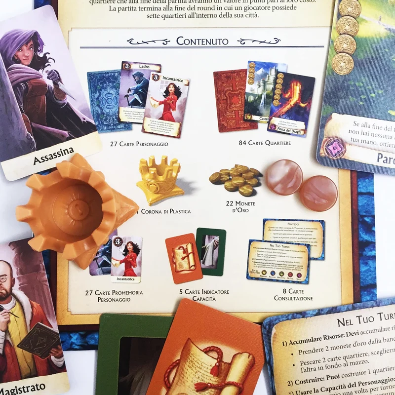 Asmodee: Citadels, Gioco Da Tavolo, 2-8 Giocatori, 10+ Anni, Edizione in Italiano