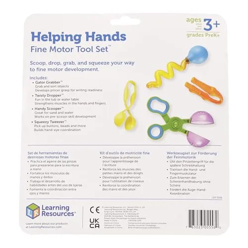 Learning Resources Strumenti manuali, motricita bambini, Montessori, gioco d'acqua,3 anni