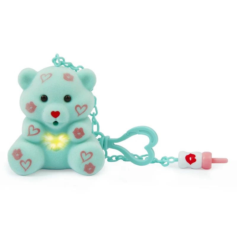 Giochi Preziosi COCCOLOTTI, Orso interattivo, Che ti fa baciare, Effetti luminosi, Modello Verde, Per bambini dai 3 anni, CCL091