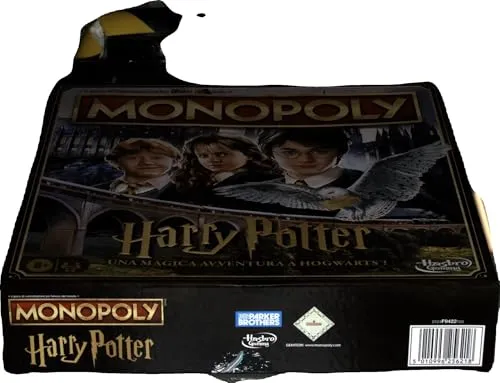 Hasbro Gaming, Regali Festa di Halloween per Bambini e Bambine Gioco del Mistero da tavolo Monopoly edizione Harry Potter - versione italiana