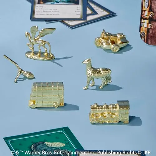 Hasbro Gaming, Regali Festa di Halloween per Bambini e Bambine Gioco del Mistero da tavolo Monopoly edizione Harry Potter - versione italiana