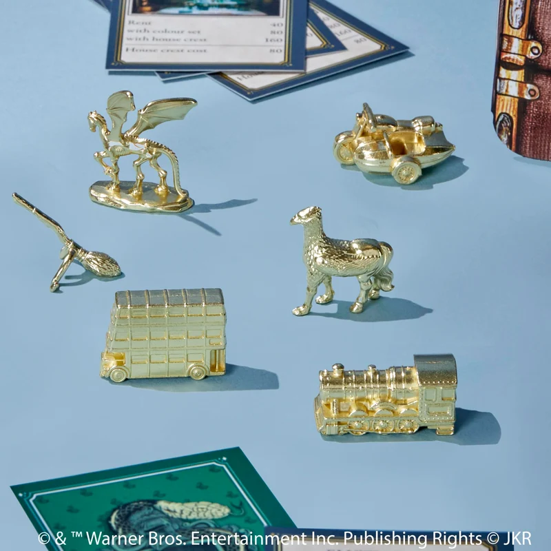 Hasbro Gaming, Regali Festa di Halloween per Bambini e Bambine Gioco del Mistero da tavolo Monopoly edizione Harry Potter - versione italiana