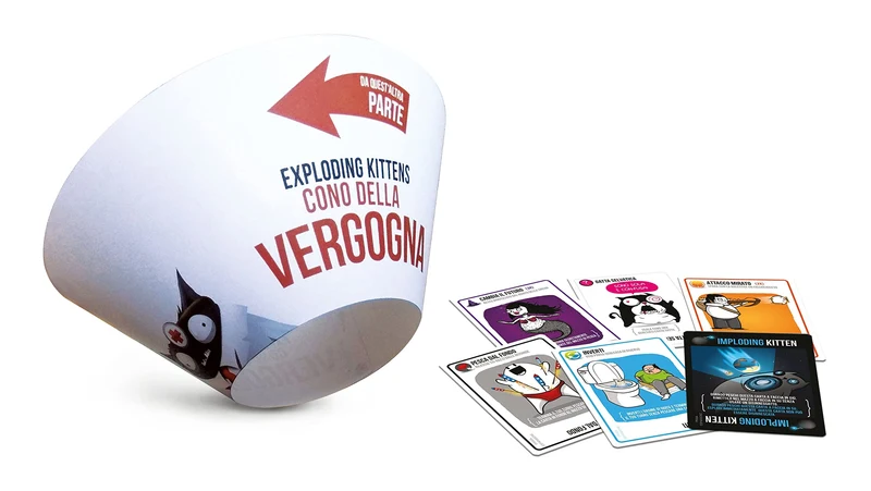 Asmodee - Imploding Kittens - Espansione Gioco di Carte Exploding Kittens, Edizione in Italiano