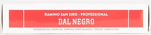 Dal Negro- Ramino San Siro PRO Carte da Gioco, Multicolore, 024129, da 10 a 99 anni