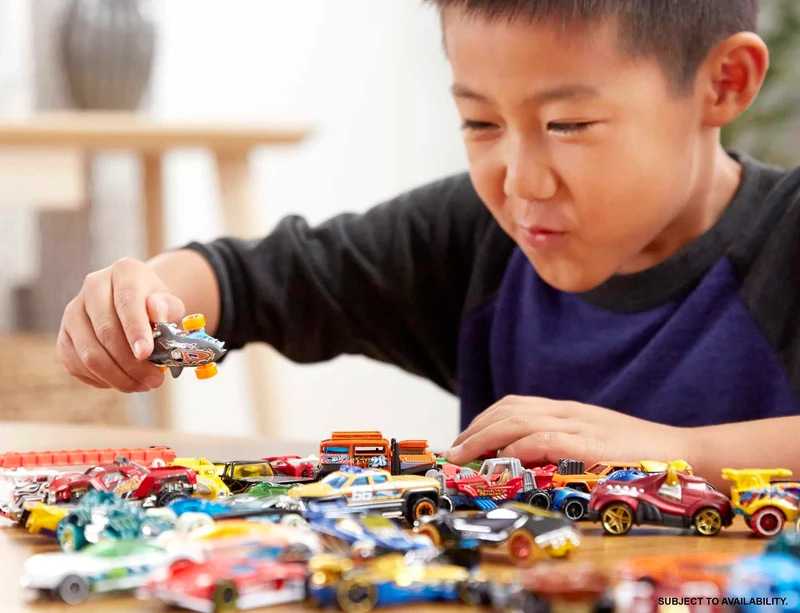 Hot Wheels- Set Macchinine da 20 Veicoli in Scala 1:64, DXY59