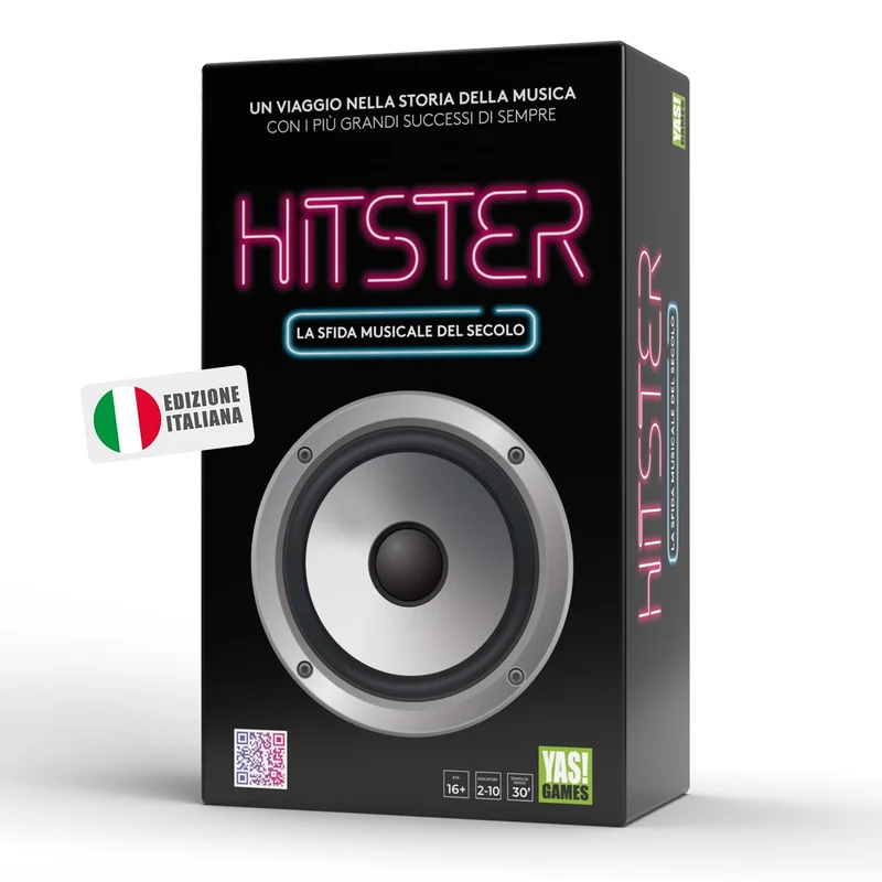 Rocco Giocattoli Hitster - Yas Games - L’Unico In Italiano | Il Party Games Musicale