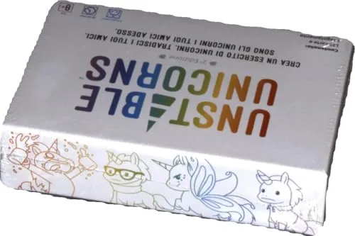 Asmodee, Unstable Unicorns, Gioco da Tavolo, 2-8 Giocatori, 8+ Anni, Edizione in Italiano