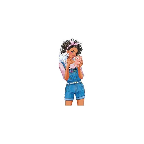 Clementoni Crazy Chic - Lovely Make Up Cerbiatto, Cofanetto Trucchi Bambine 6+ Anni, Trousse Portatile con Set Cosmetici Sicuri per Bambine, Idea Regalo Collezionabile, 18631