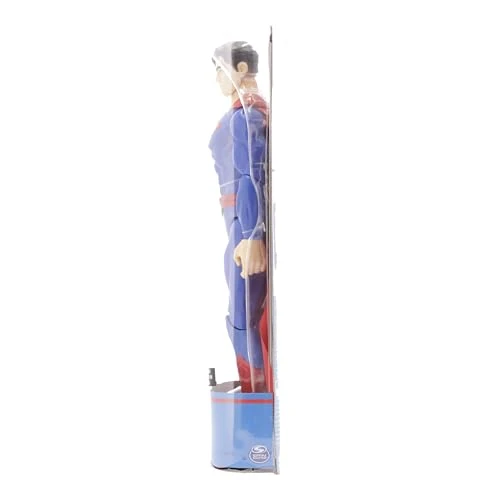 dc comics | SUPERMAN | Personaggio Superman 30 cm | Personaggio 30 cm con decorazioni originali, mantello e 11 punti di articolazione - Giocattoli per bambini e bambine dai 3 anni
