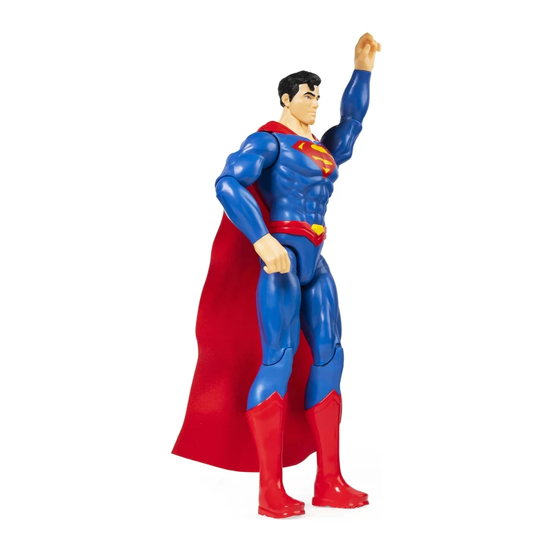 dc comics | SUPERMAN | Personaggio Superman 30 cm | Personaggio 30 cm con decorazioni originali, mantello e 11 punti di articolazione - Giocattoli per bambini e bambine dai 3 anni