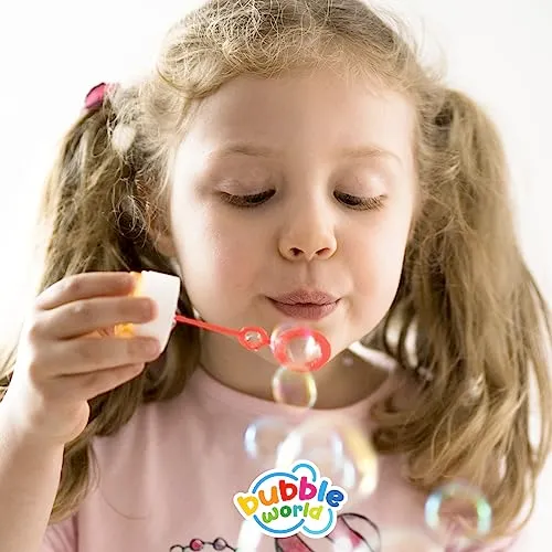 Bubble Word - Ricarica per Bolle di Sapone - 1L - Liquido Pronto all'Uso per giocabolle - Ipoallergenico - Senza Kathon e Privo di Glutine - Made in Italy, da 3 anni in su