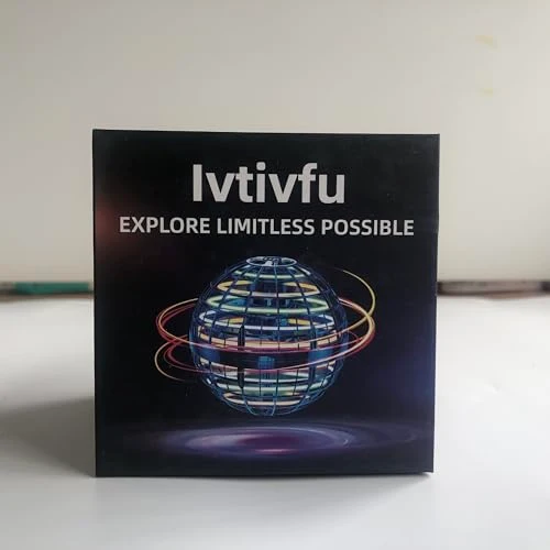 Ivtivfu Palla Volante (Blu) Giochi Flying Ball Hover UFO Spinner Palla Magica Boomerang Giocattoli Volanti Bambini Regalo di 6 7 8 9 10 12 Anni