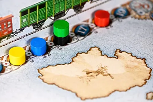 Asmodee - Ticket to Ride Europa , Gioco da Tavolo Avventura Ferroviaria, Divertimento per Famiglie e Giocatori Esperti, Costruisci Reti Ferroviarie - 2-5 Giocatori, 8+ Anni, Edizione in Italiano