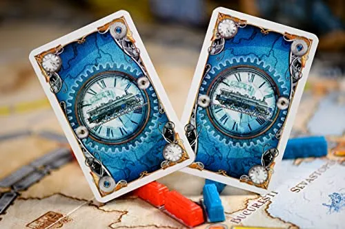 Asmodee - Ticket to Ride Europa , Gioco da Tavolo Avventura Ferroviaria, Divertimento per Famiglie e Giocatori Esperti, Costruisci Reti Ferroviarie - 2-5 Giocatori, 8+ Anni, Edizione in Italiano