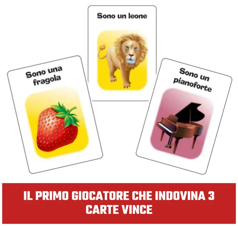Editrice Giochi, Essere o Non Essere, Giochi da Tavolo per Indovinare Chi Sei, Giochi di Società per la Famiglia, carte per bambini, da 6 anni in su