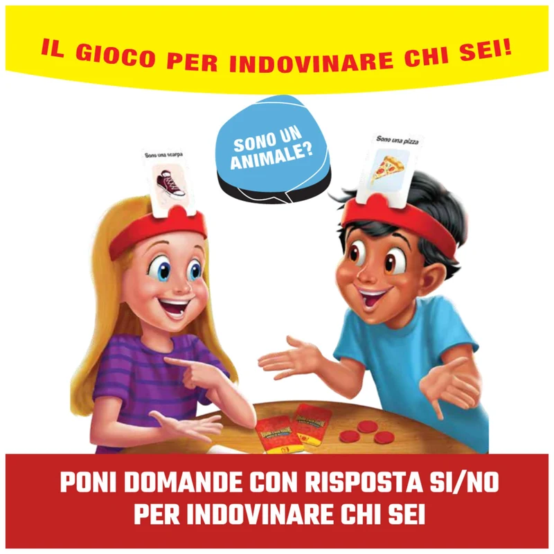 Editrice Giochi, Essere o Non Essere, Giochi da Tavolo per Indovinare Chi Sei, Giochi di Società per la Famiglia, carte per bambini, da 6 anni in su