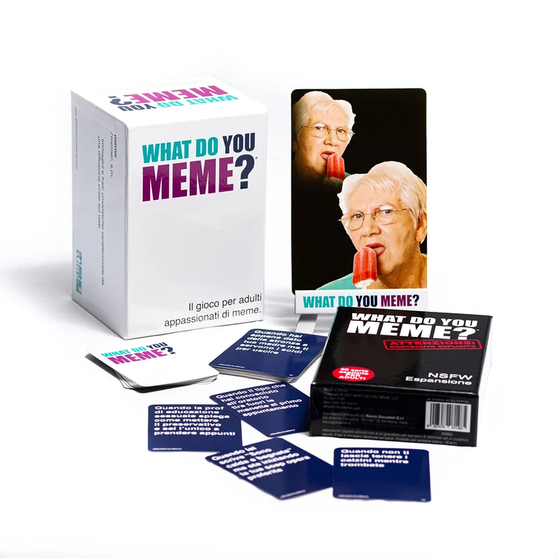 Rocco Giocattoli Espansione What Do You Meme? NSFW - Yas Games - L’Unico In Italiano, Da 18 anni in su