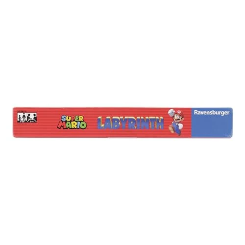 Ravensburger - Labirinto Super Mario, Gioco da Tavolo per Tutta la Famiglia, 2-4 Giocatori, Idea Regalo per Bambini 7+ Anni, Edizione in Italiano