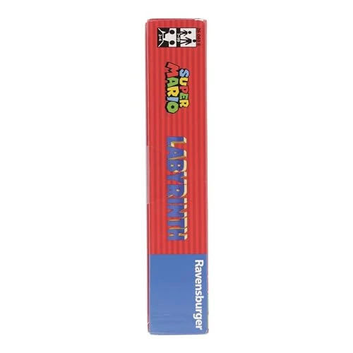 Ravensburger - Labirinto Super Mario, Gioco da Tavolo per Tutta la Famiglia, 2-4 Giocatori, Idea Regalo per Bambini 7+ Anni, Edizione in Italiano