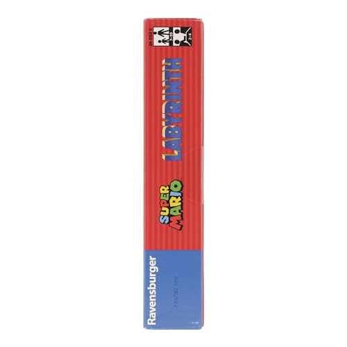 Ravensburger - Labirinto Super Mario, Gioco da Tavolo per Tutta la Famiglia, 2-4 Giocatori, Idea Regalo per Bambini 7+ Anni, Edizione in Italiano