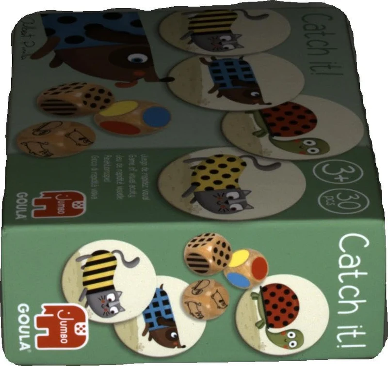 Goula- Catch it Cane Primi Giochi, Gioco Educativo, Multicolore, 53446