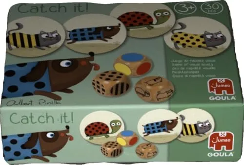 Goula- Catch it Cane Primi Giochi, Gioco Educativo, Multicolore, 53446