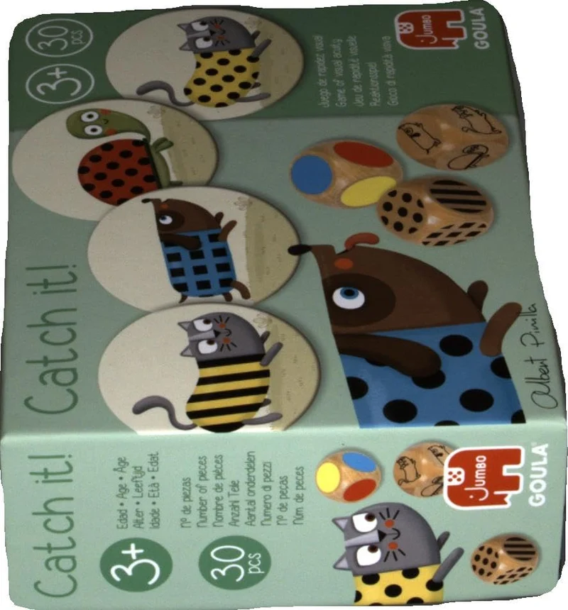Goula- Catch it Cane Primi Giochi, Gioco Educativo, Multicolore, 53446