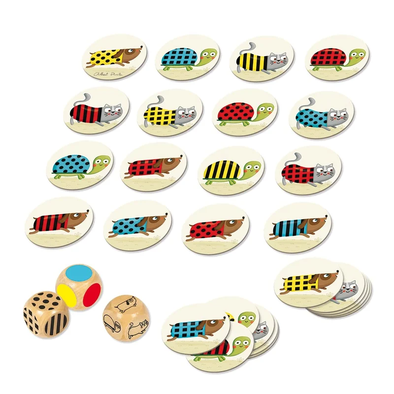 Goula- Catch it Cane Primi Giochi, Gioco Educativo, Multicolore, 53446