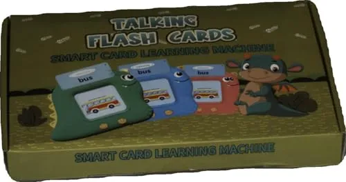 Xtaco flashcards bambini italiano e inglese, amico vocabolo gioco italiano,giochi montessori 2 anni, educativi prescolari Lingua Imparare a parlare Colori Numero Animali -224 Parole Verde