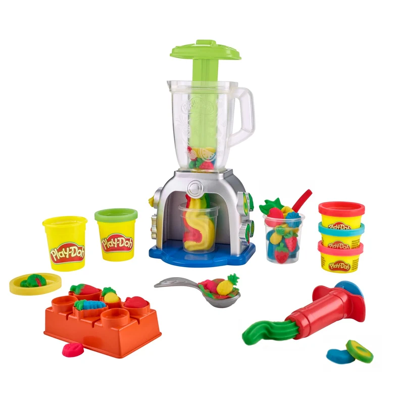 Play-Doh, playset Swirlin' Smoothies con frullatore Giocattolo