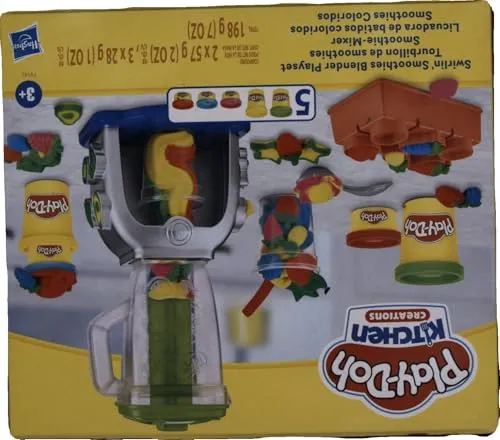 Play-Doh, playset Swirlin' Smoothies con frullatore Giocattolo