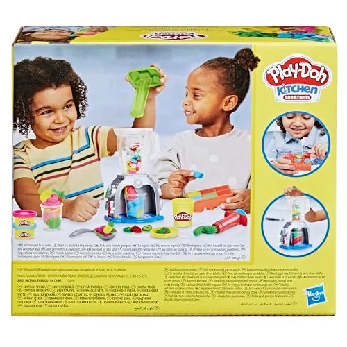 Play-Doh, playset Swirlin' Smoothies con frullatore Giocattolo