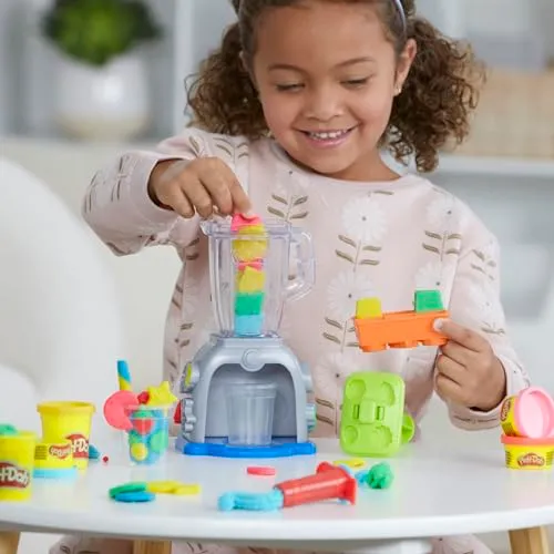 Play-Doh, playset Swirlin' Smoothies con frullatore Giocattolo