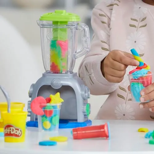 Play-Doh, playset Swirlin' Smoothies con frullatore Giocattolo