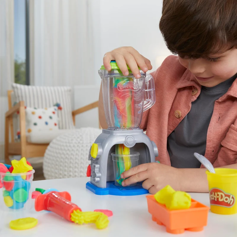 Play-Doh, playset Swirlin' Smoothies con frullatore Giocattolo