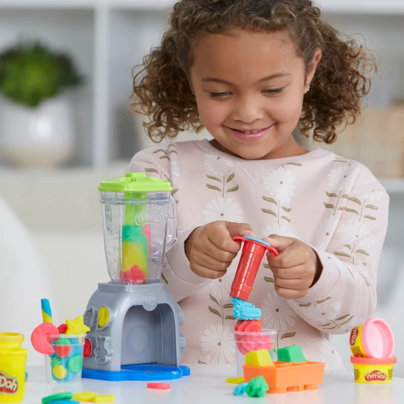 Play-Doh, playset Swirlin' Smoothies con frullatore Giocattolo