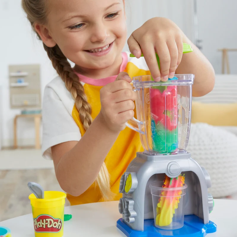 Play-Doh, playset Swirlin' Smoothies con frullatore Giocattolo