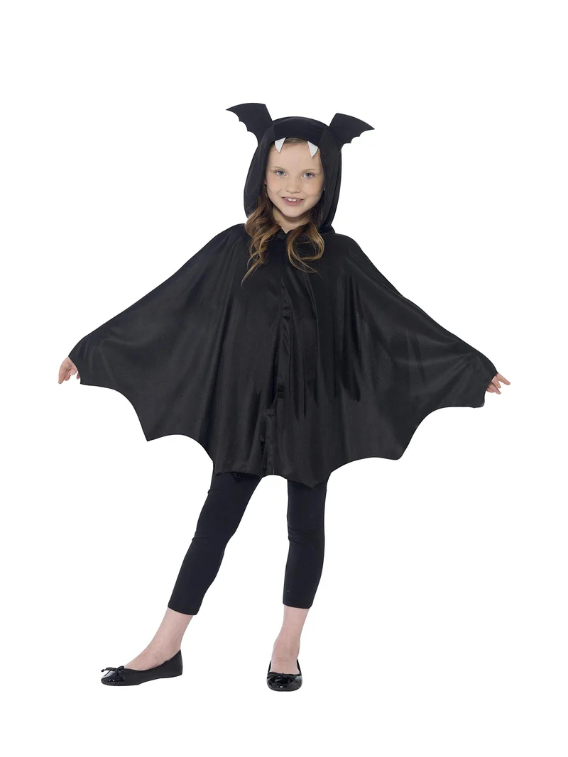 Smiffys Mantello Pipistrello, nero