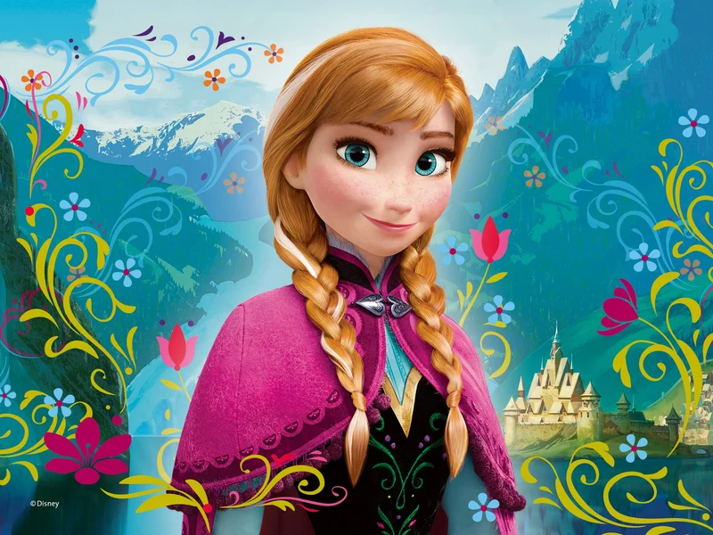Ravensburger - Puzzle Frozen, Collezione 4 in a Box, Idea Regalo per Bambini 3+ Anni, Gioco Educativo e Stimolante, 4 Puzzle 12-16-20-24 Pezzi, 70x50 cm