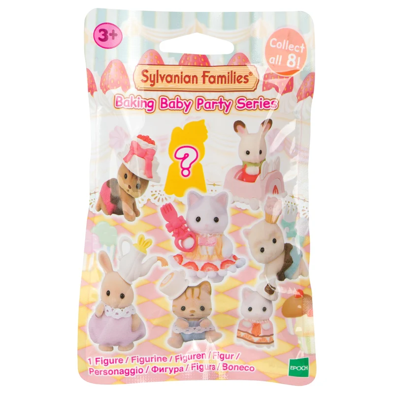 Sylvanian Families - 5765 Bustine Baby – Dolci in forno -Set da gioco per case delle bambole
