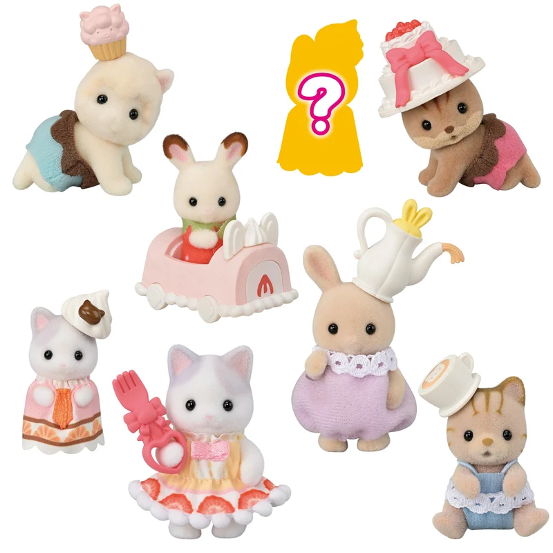 Sylvanian Families - 5765 Bustine Baby – Dolci in forno -Set da gioco per case delle bambole