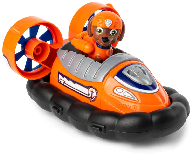 Paw Patrol, Aeroscafo di Zuma, Veicolo e Personaggio Zuma, Giochi Bambini, 3+ anni