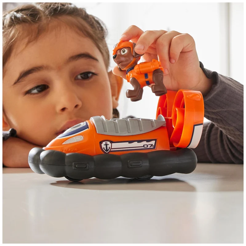 Paw Patrol, Aeroscafo di Zuma, Veicolo e Personaggio Zuma, Giochi Bambini, 3+ anni
